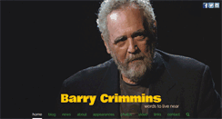 Desktop Screenshot of barrycrimmins.com